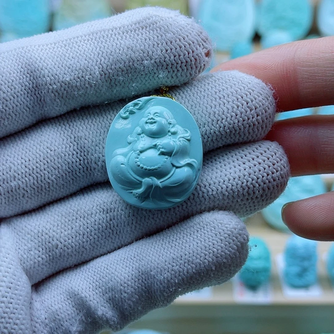 绿松石未镶嵌珠宝奇石