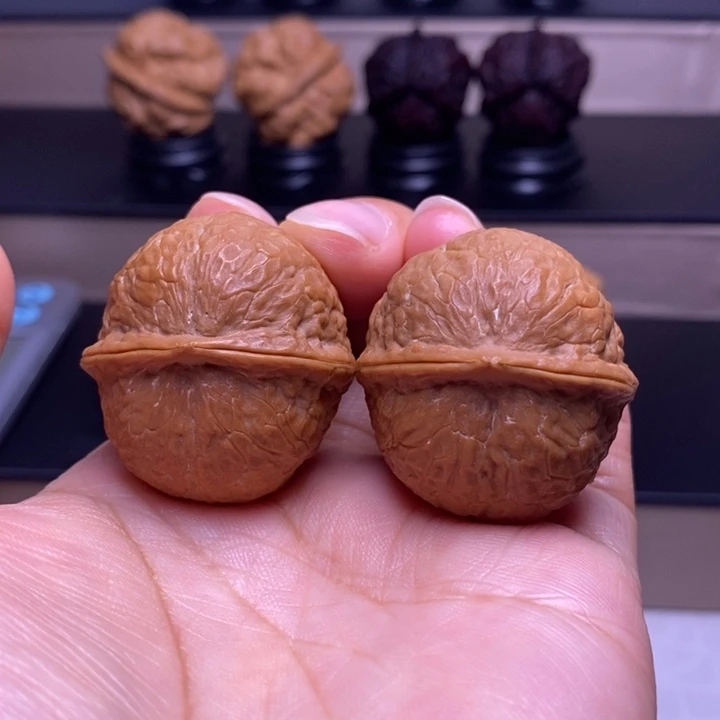 把件文玩核桃红蛇44
