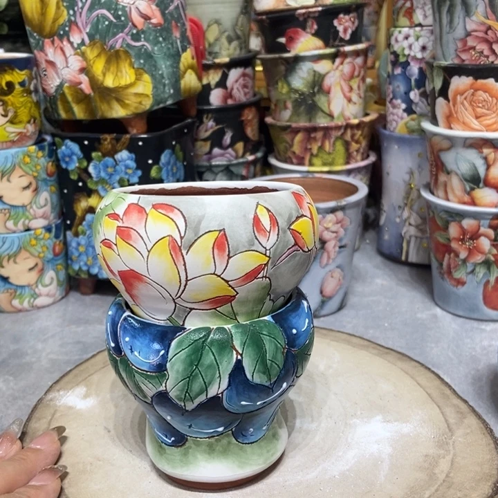 景德镇艺术手绘作品