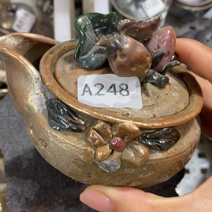 柴烧裸烧纯手工工艺制作瑕疵瑕疵