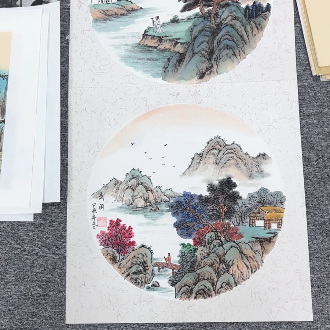 国画彼**凉绘画艺术作品50.50