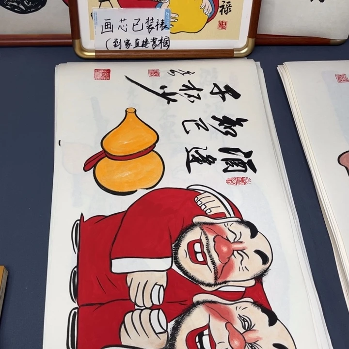 国画禅意画纯手画作品