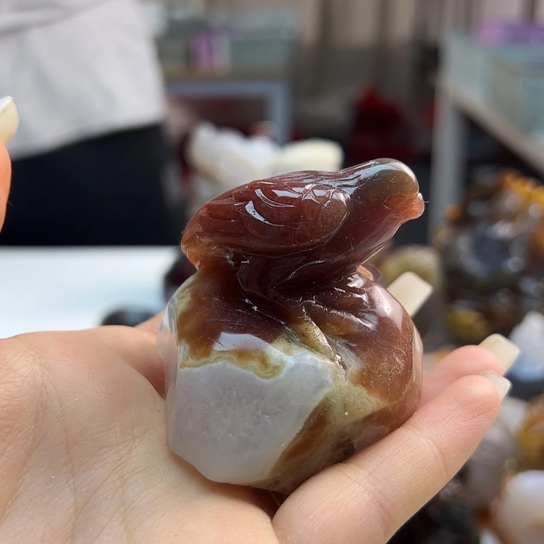 玛瑙/玉髓未镶嵌吊坠(不含链)