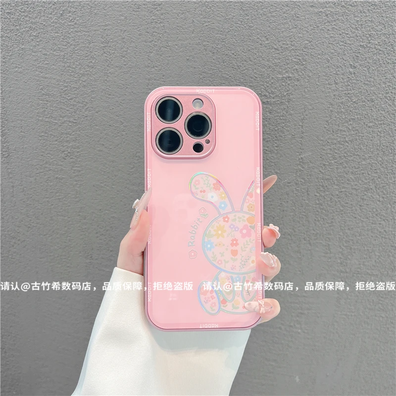 金属烫金玻璃壳适用苹果iPhone16/华为荣耀/OPPO/VIVO/小米手机壳