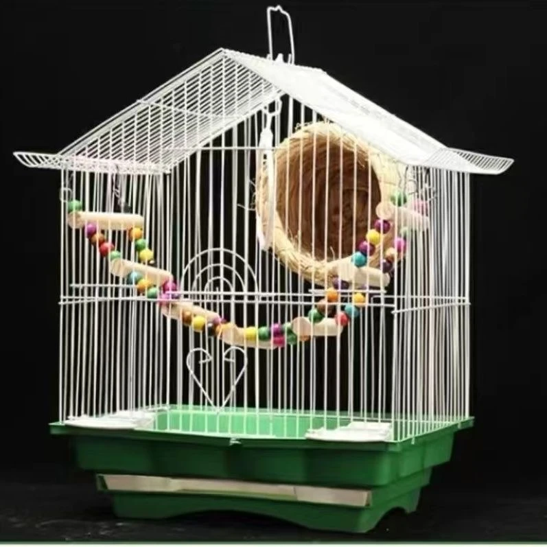 家用小型鹦鹉豪华繁殖鸟笼单双层适合牡丹虎皮珍珠鸟文鸟绣眼等