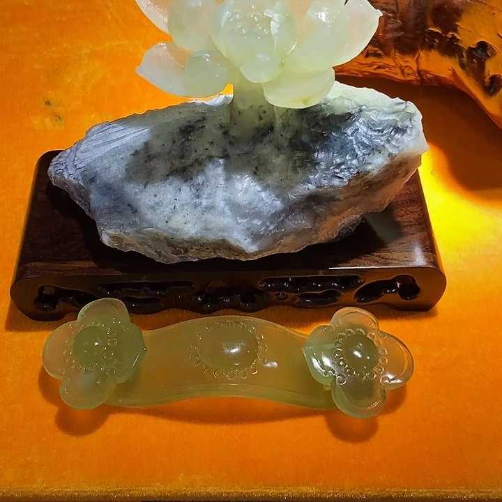小***雨合金岫玉珠宝奇石