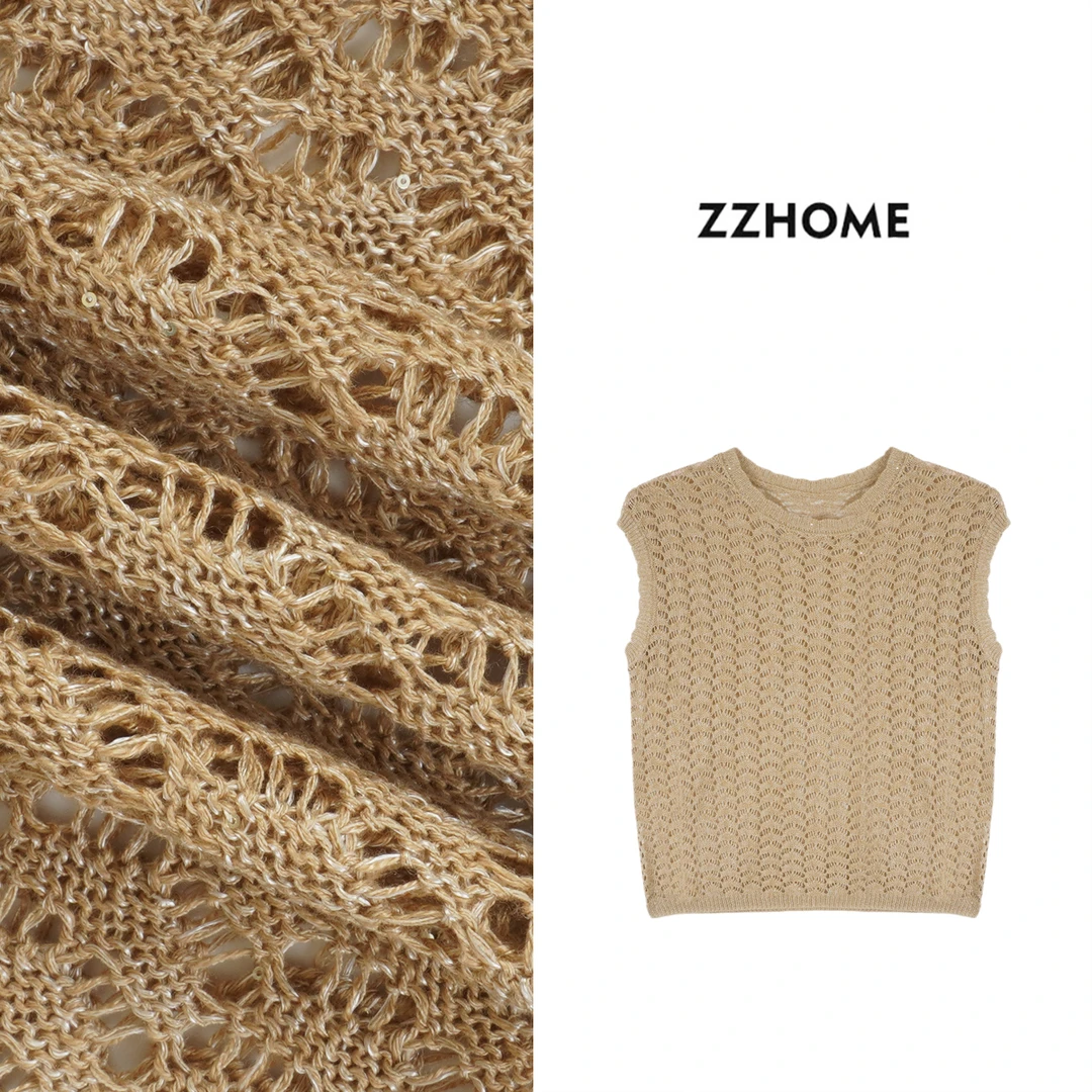 ZOZO HOME | 织物之美微透视珠片轻盈飞袖上衣q173365p