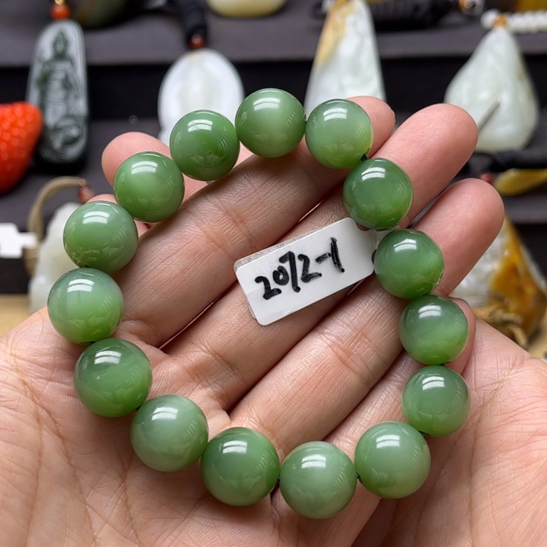 和田玉（碧玉）手串未镶嵌