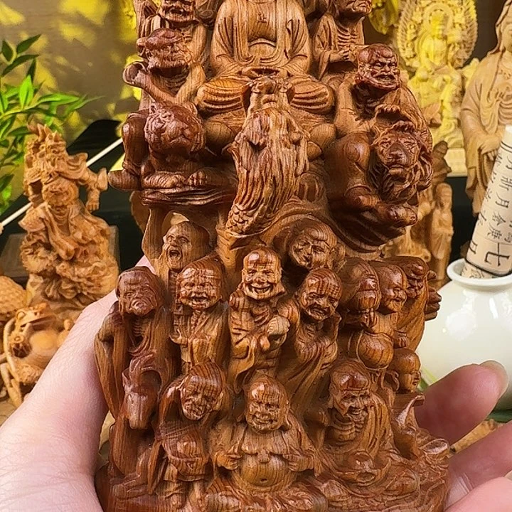 柏木（崖柏）十八罗汉13cm