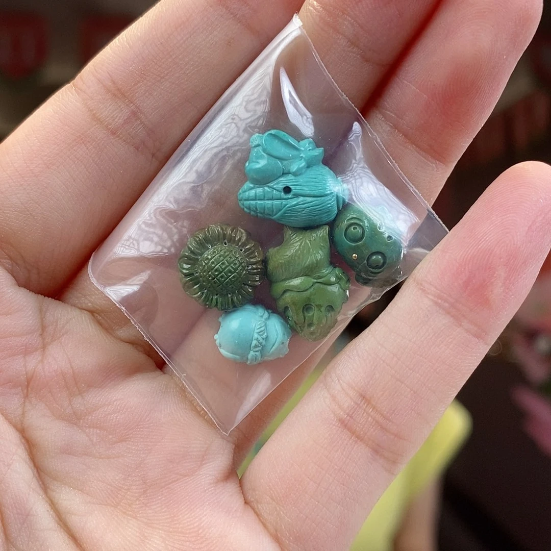 未镶嵌绿松石珠宝奇石