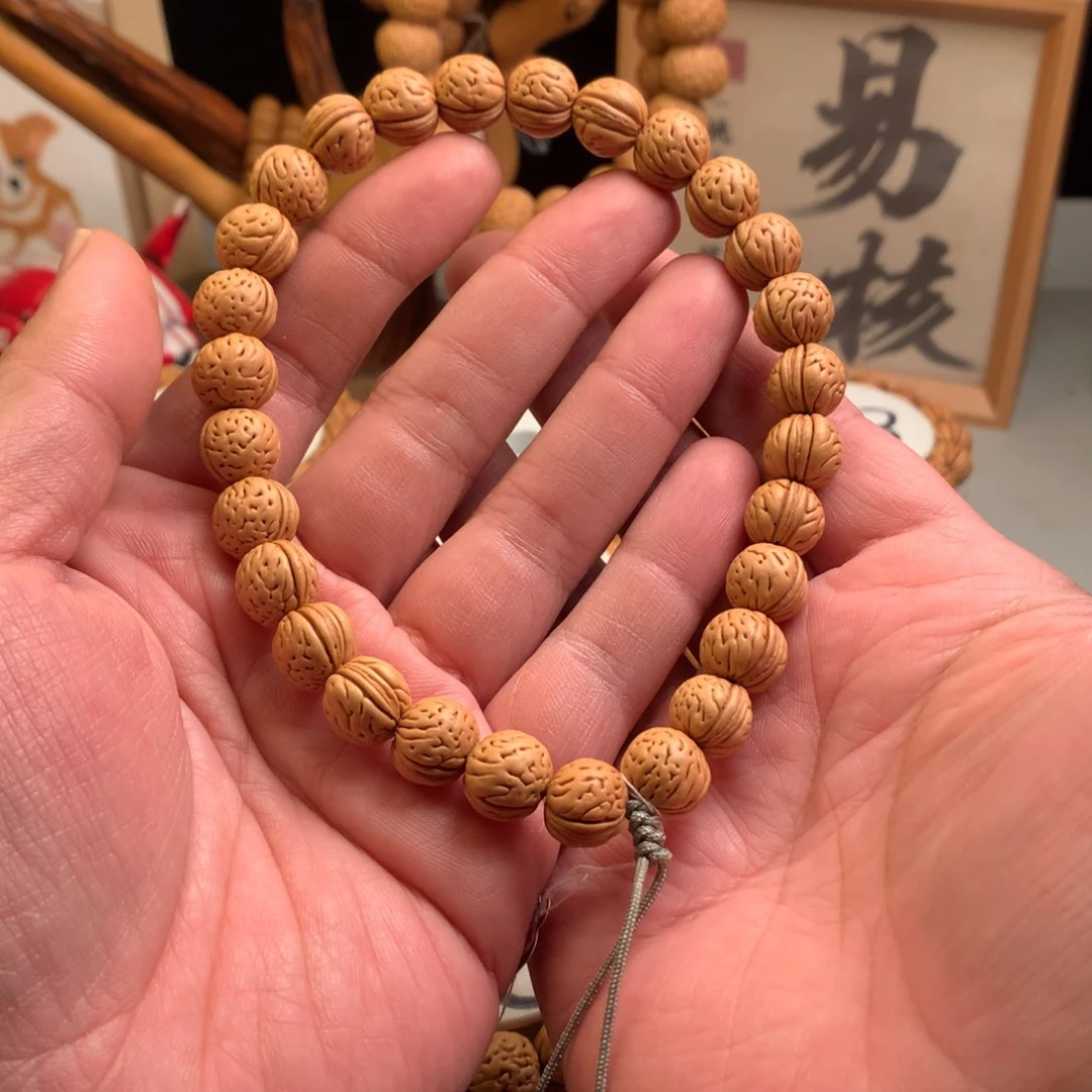 桃核手串【黄胖】1.3小桃核手持