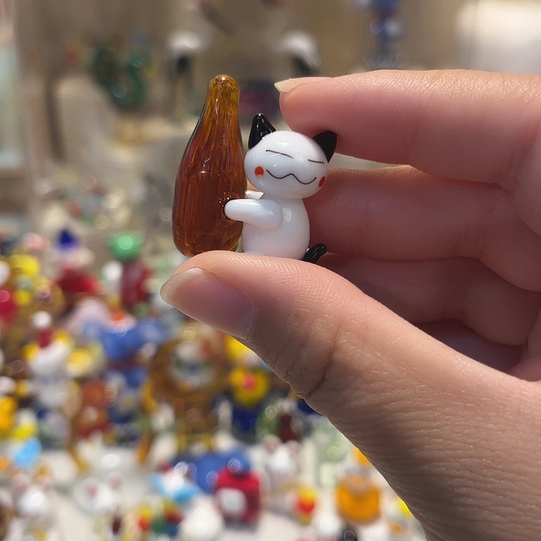 手工艺品琉璃小猫