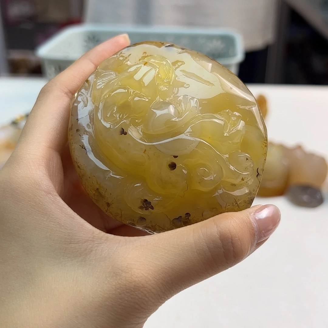 玛瑙/玉髓合金颈饰