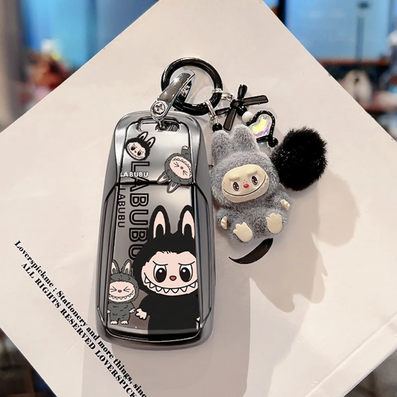 适用于奥迪A4L钥匙套Q5L汽车A5专用A6L A3 Q3 Q2L Q7女A8男A7L扣