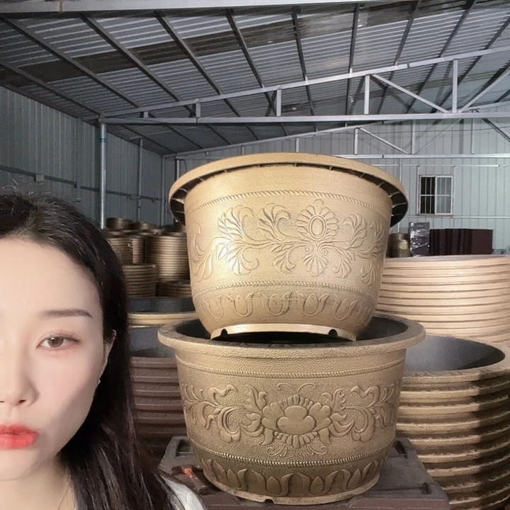 圆形70花盆5个无孔