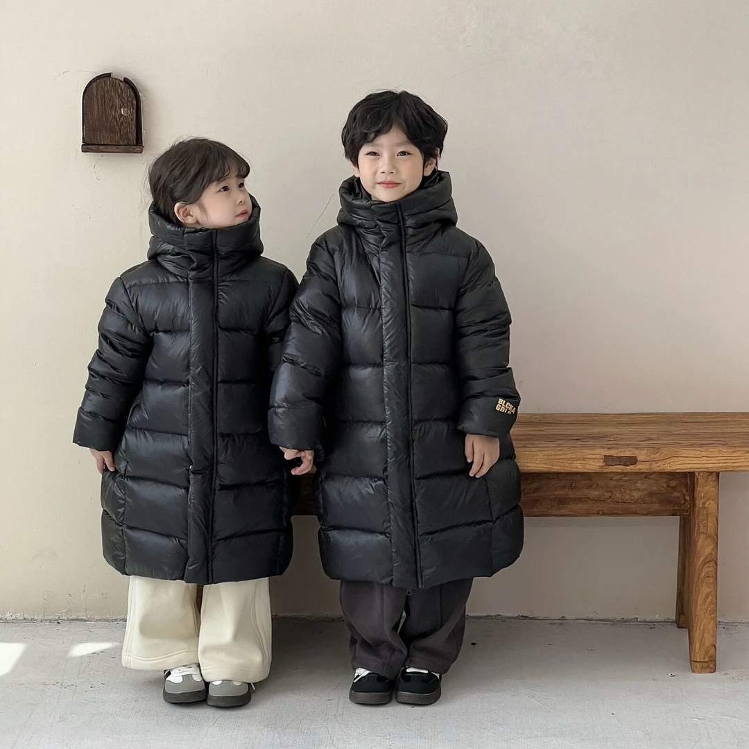 【现货秒发质保一年】亲子装黑钻加厚升级羽绒服一件过冬【礼盒发货】