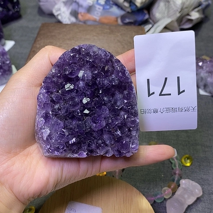 未镶嵌珠宝半成品紫晶