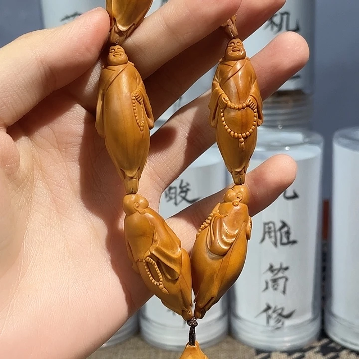 手串/手链橄榄核六合弥勒1.8纯手工