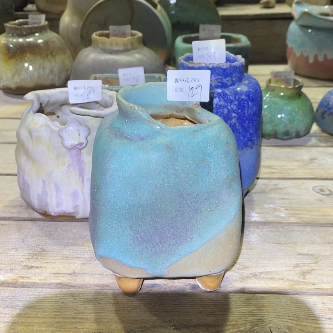 粗砂花盆住****妞新中式D295