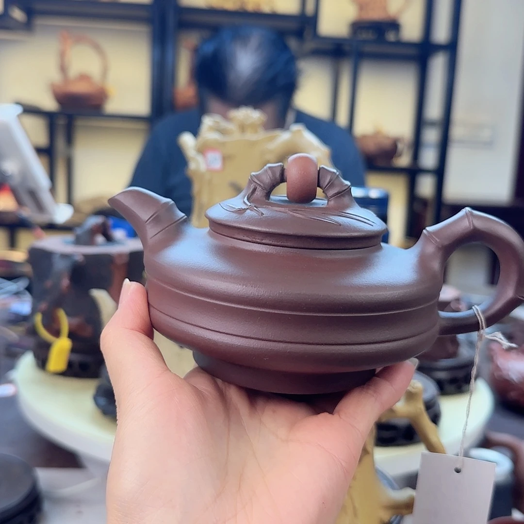 茶壶紫砂国工蒋洁作品