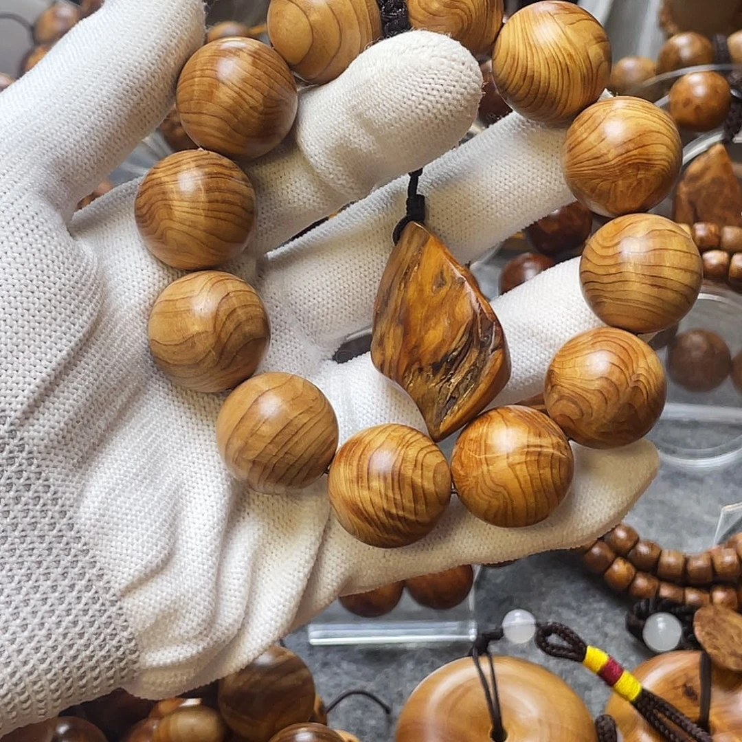 柏木手串/手链太行崖柏2.0陈化妖孽纹闪电