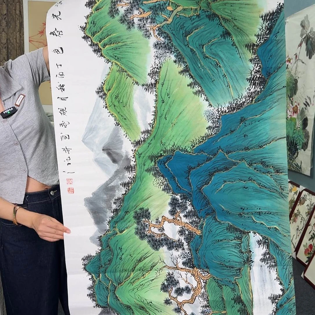纯手绘的好看作品