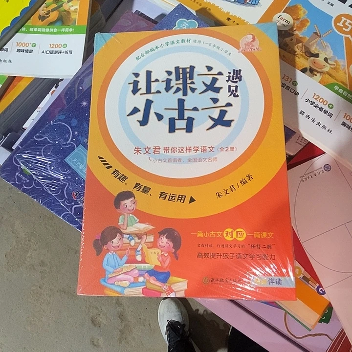 让课文遇见小古文两本一套