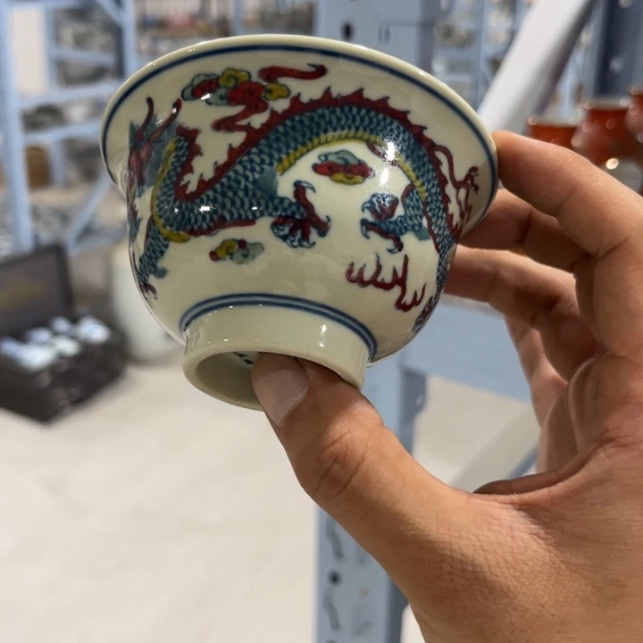 摆件摆件手绘瓷器全部处理了