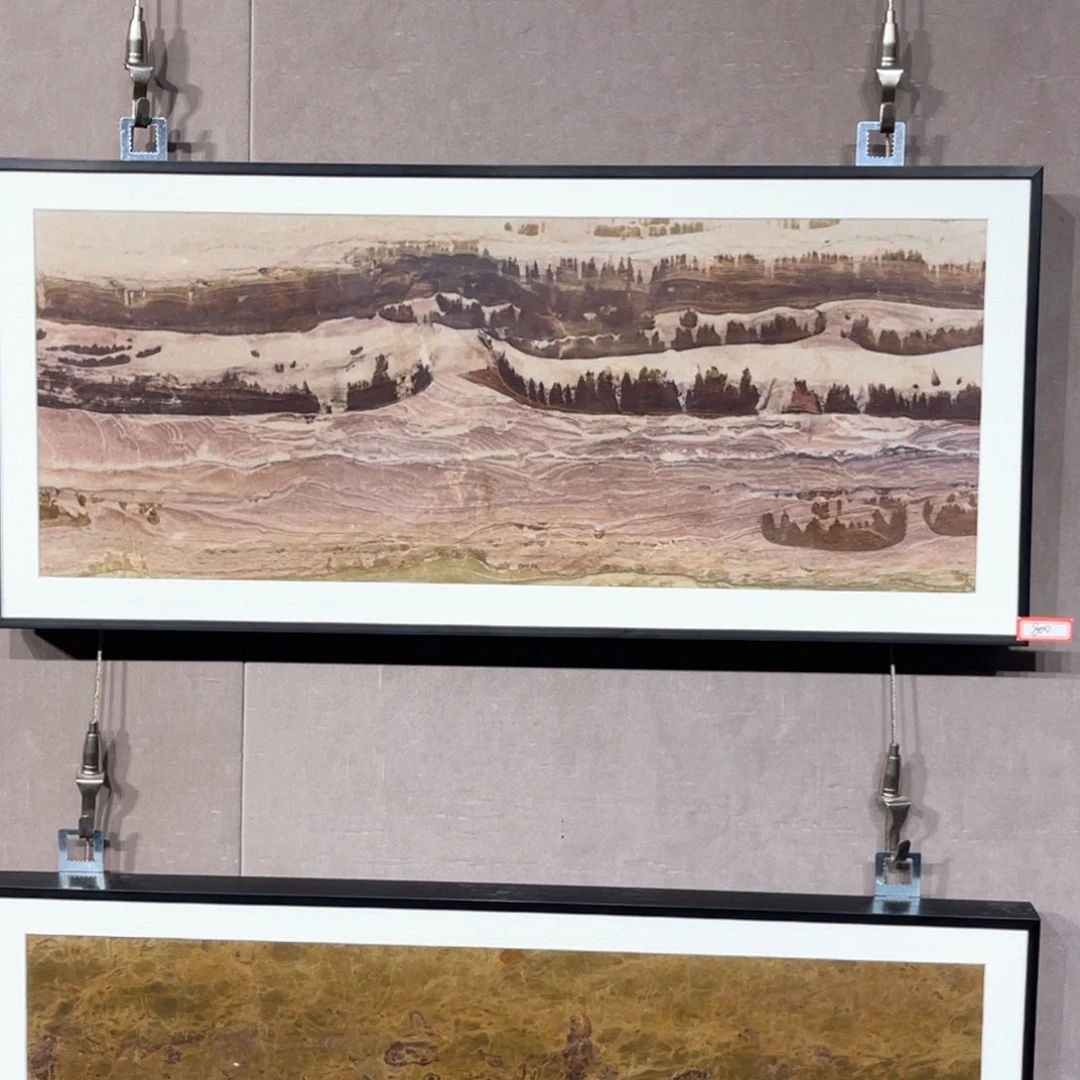 彩石慕*瓷56/25 三峡清江画面石