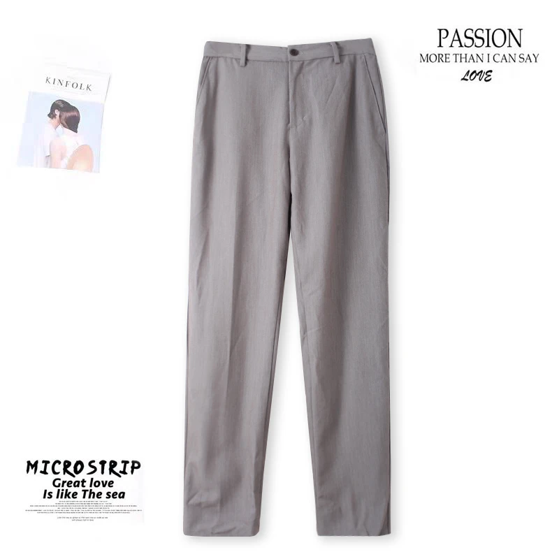 春季新款女士休闲裤百搭时尚系绳长裤简约通勤00545日常休闲