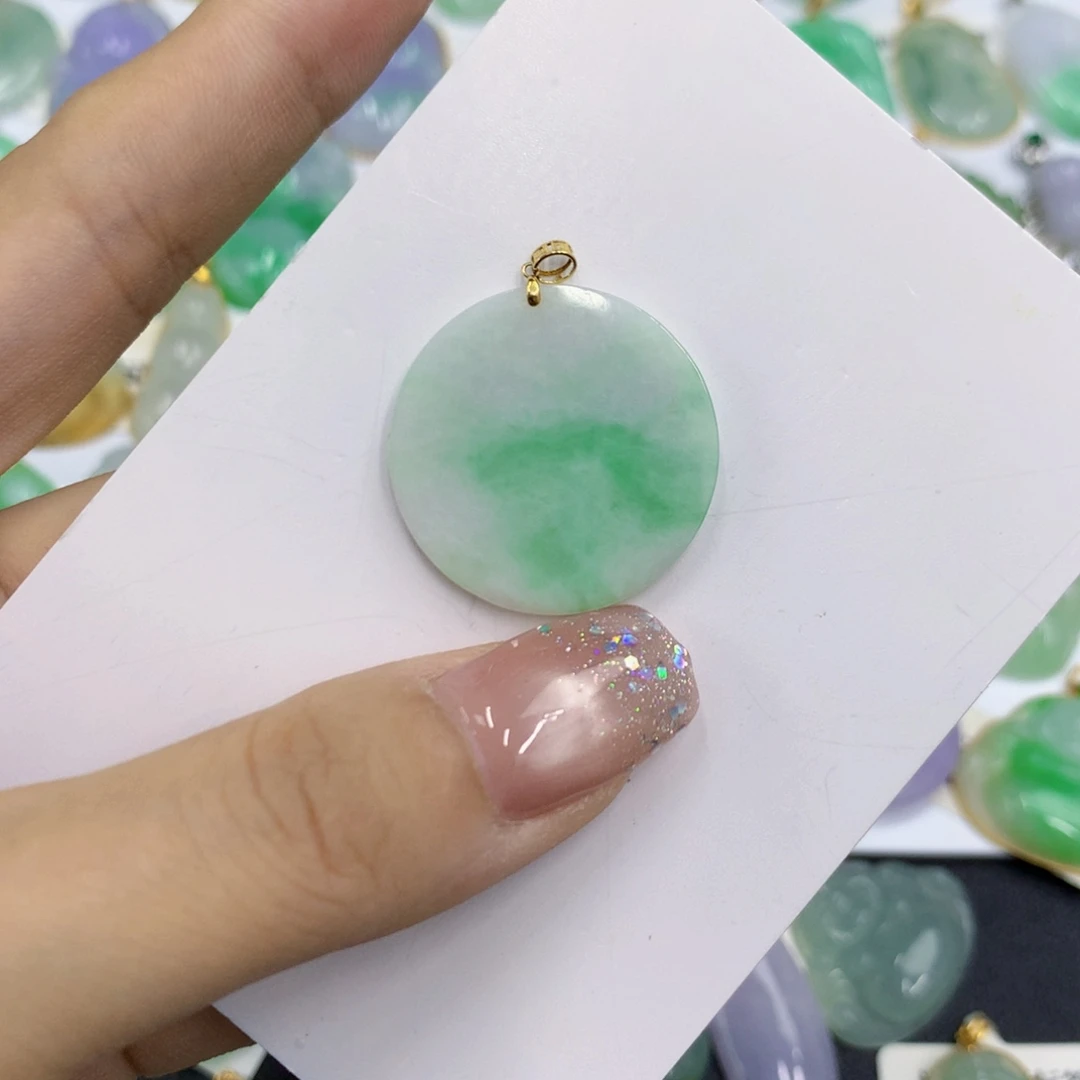 颈饰未镶嵌翡翠翡翠