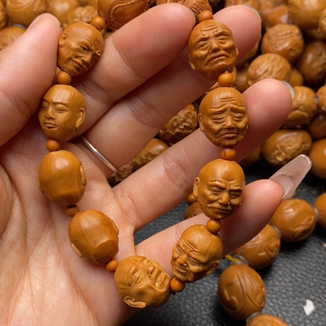 手串橄榄核十二尊者