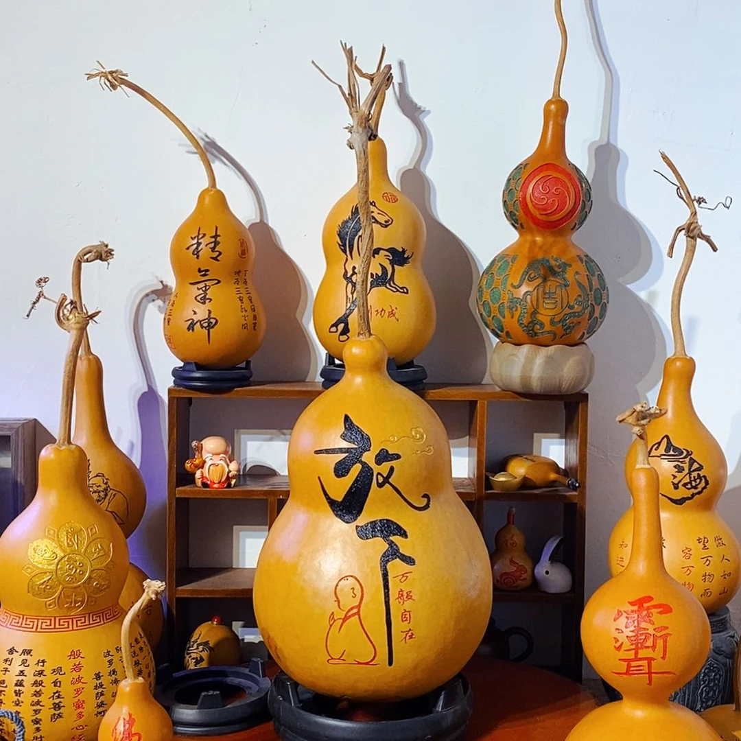 【闪购商品】꧁****꧂葫芦放下摆件