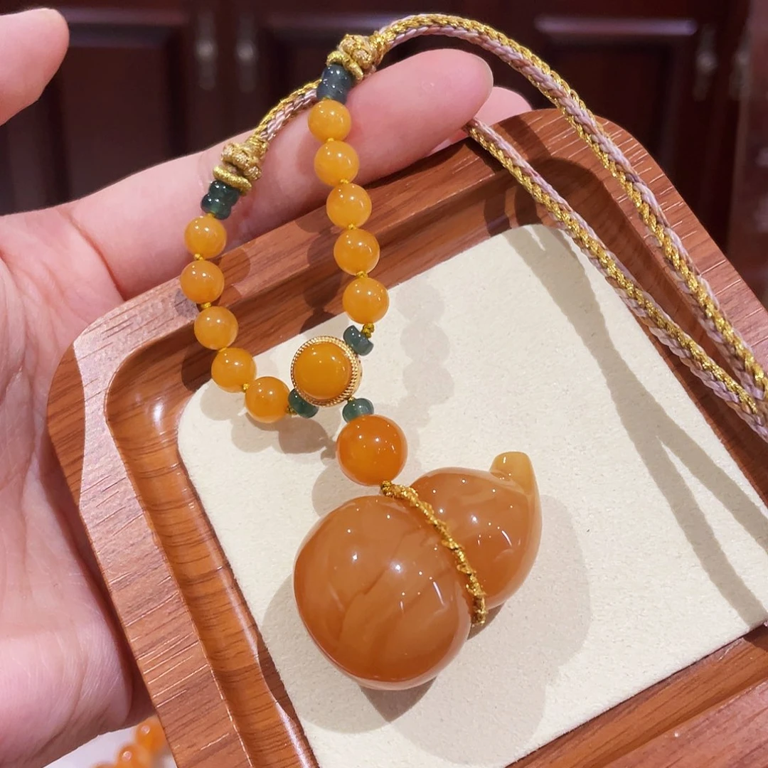 手链蜜蜡未镶嵌手串