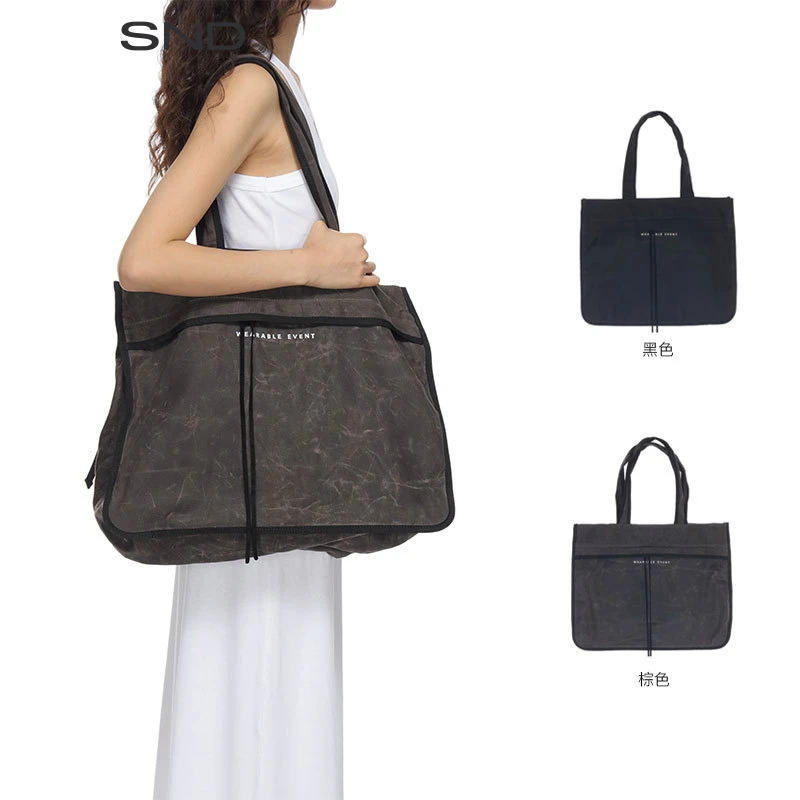 【WEARABLE EVENT 设计师品牌】SND SS25 休闲帆布包