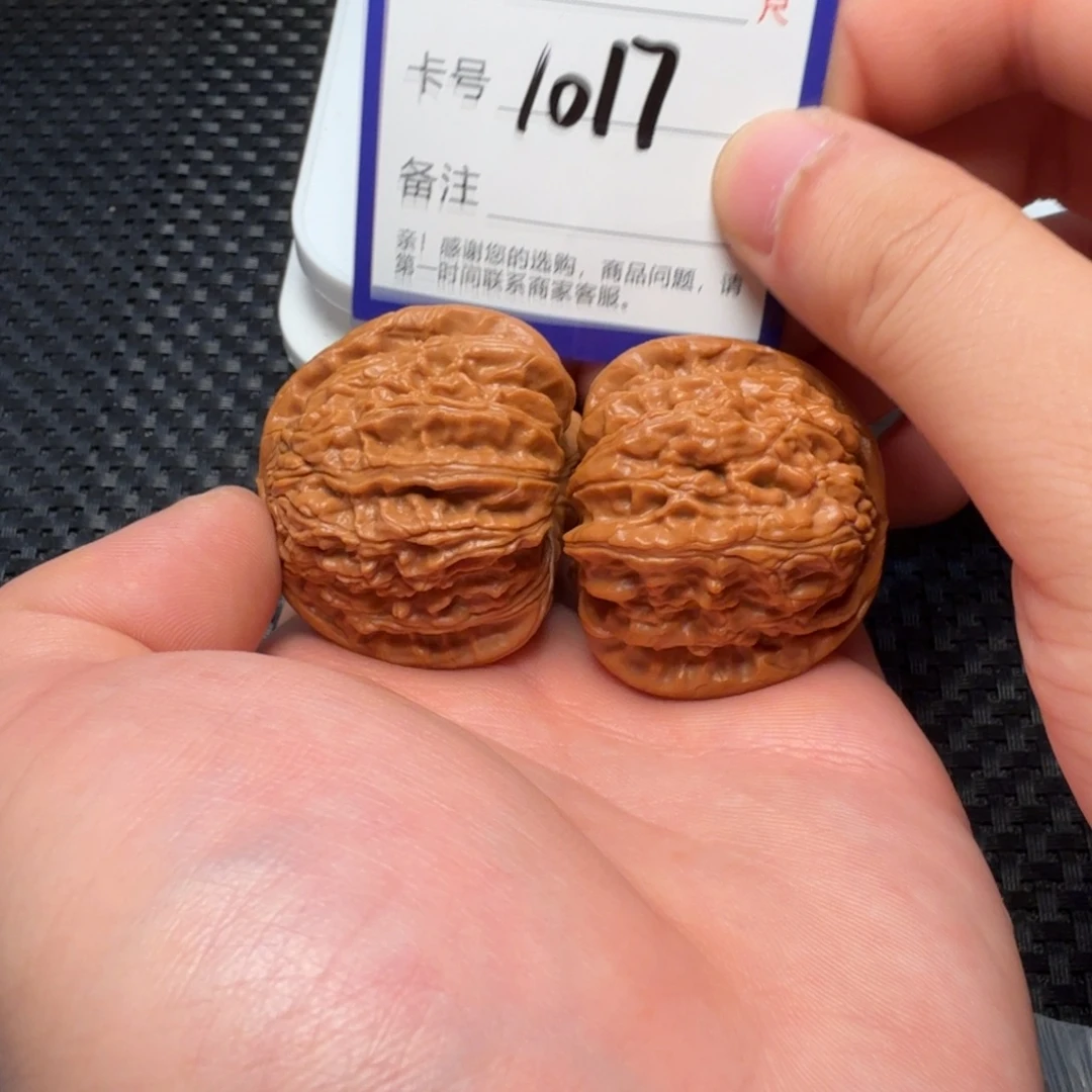 吊坠文玩核桃白狮子