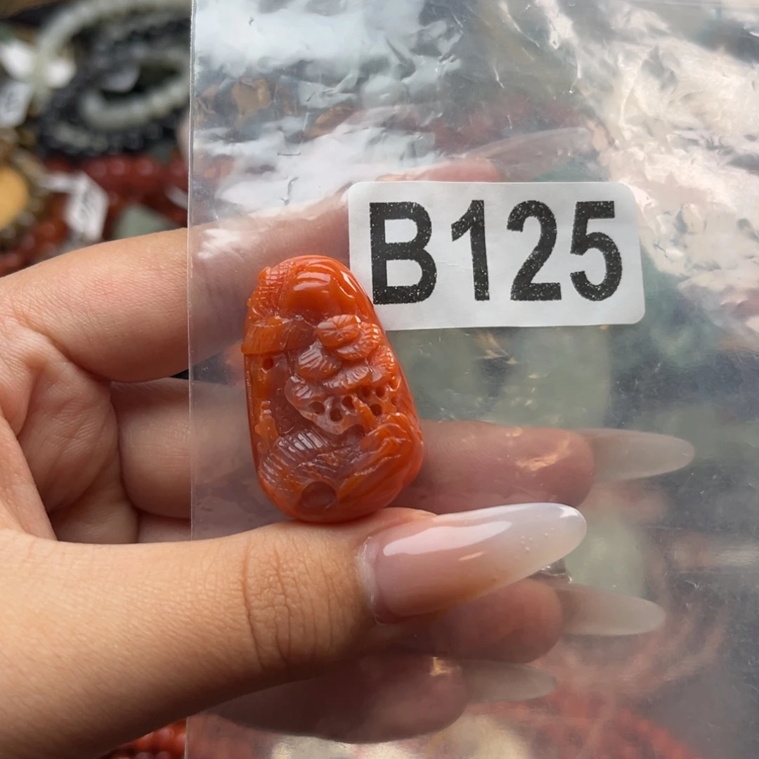 南红玛瑙未镶嵌珠宝奇石