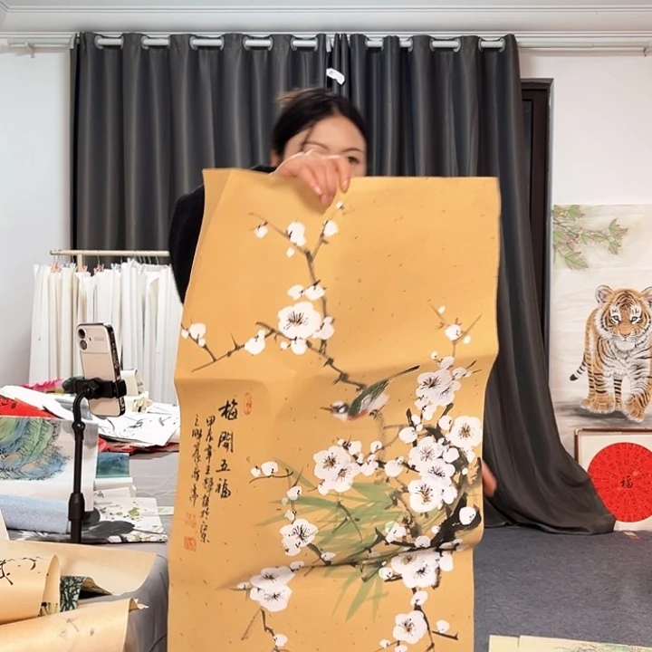 国画纯手绘图纯手绘