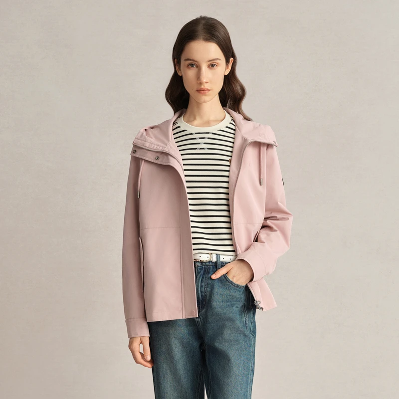 POLOWALK2024秋季新品女式连帽外套