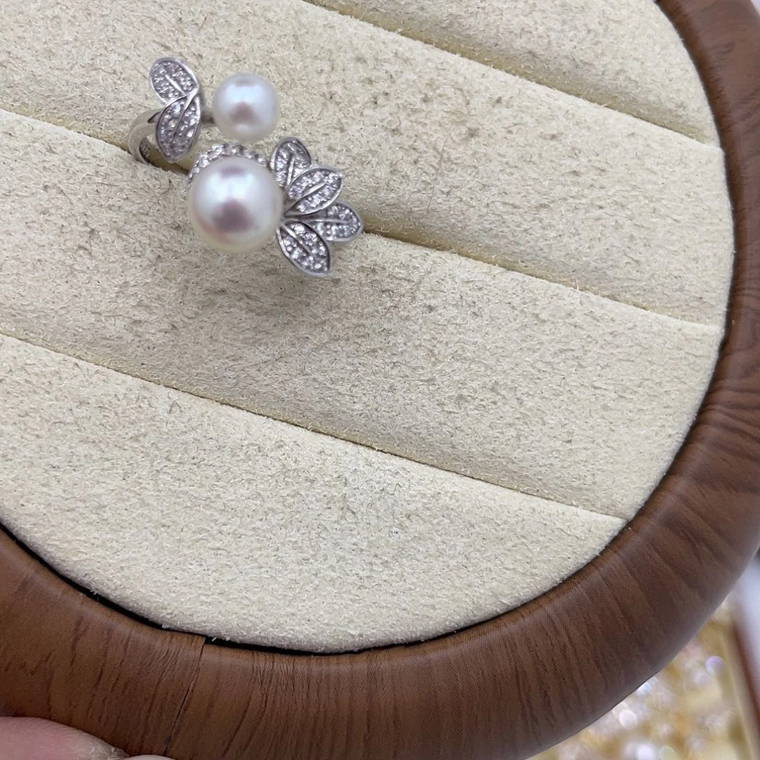 海水珍珠颈饰银S925镶嵌