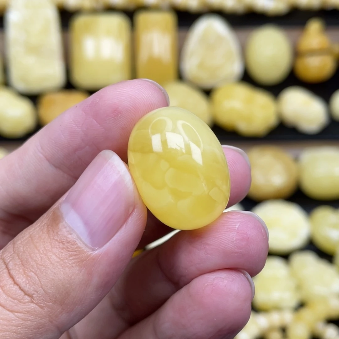 琥珀未镶嵌裸石琥珀蜜蜡