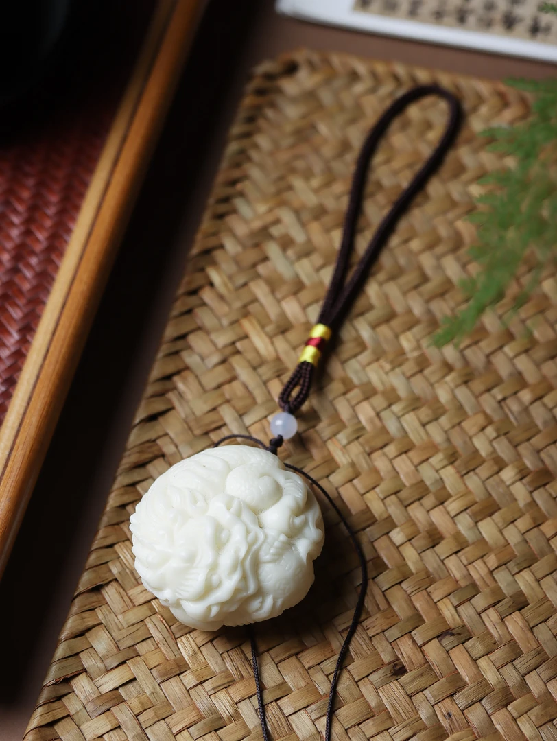 小号扁貔貅4.0手把件菩提文玩盘玩雕刻