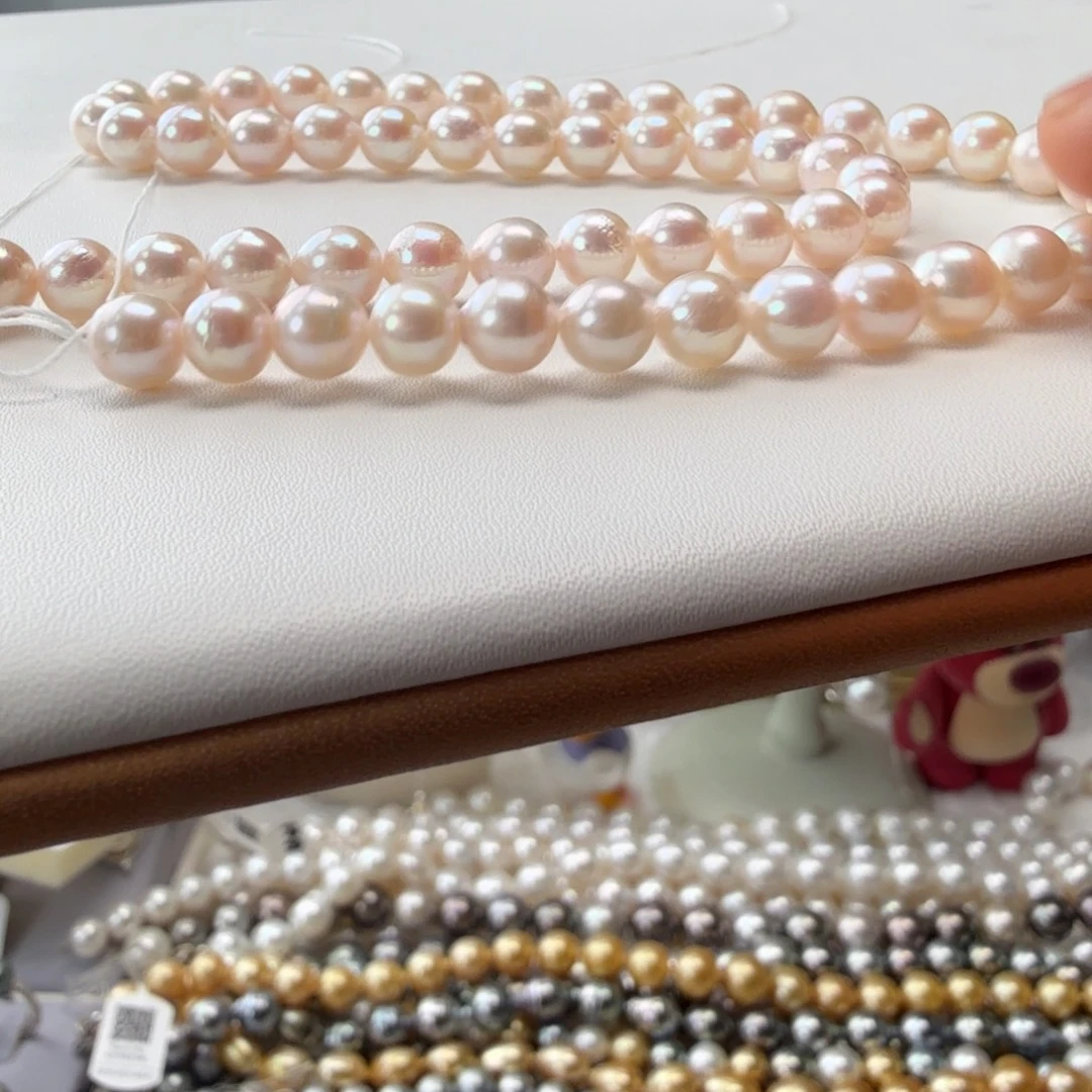 颈饰银S925镶嵌海水珍珠