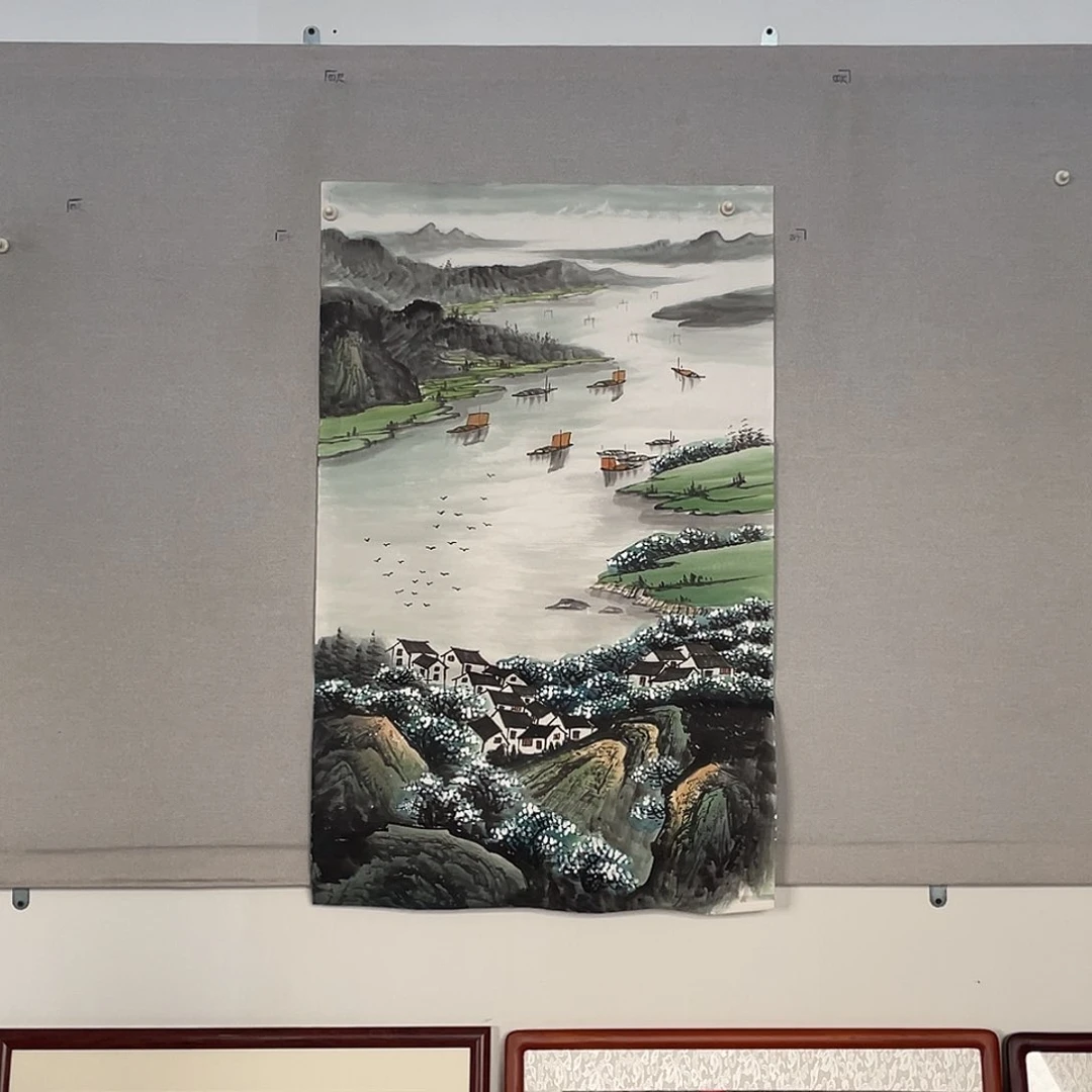 国画山水画作品欣赏1