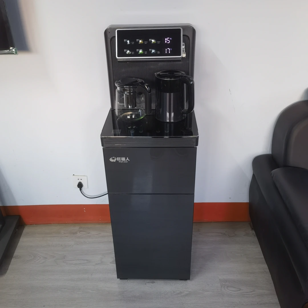 旺福人一键智能茶吧机713防溢水防干烧，开机加水烧水一键完成