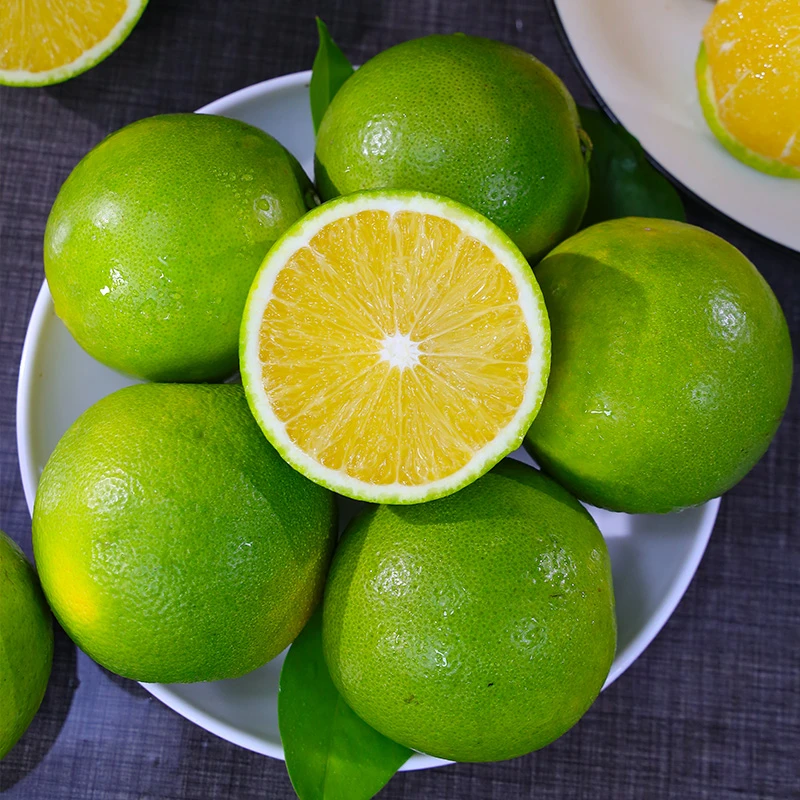 正宗云南哀牢山冰糖橙青皮橙子新鲜水果产地直发2-9斤皮薄清甜