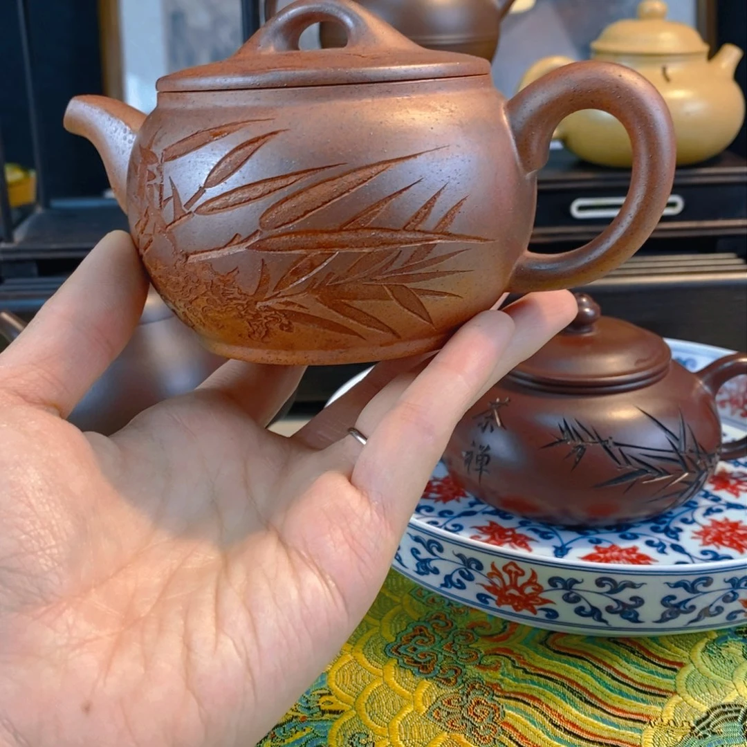 紫砂茶壶紫砂柴烧