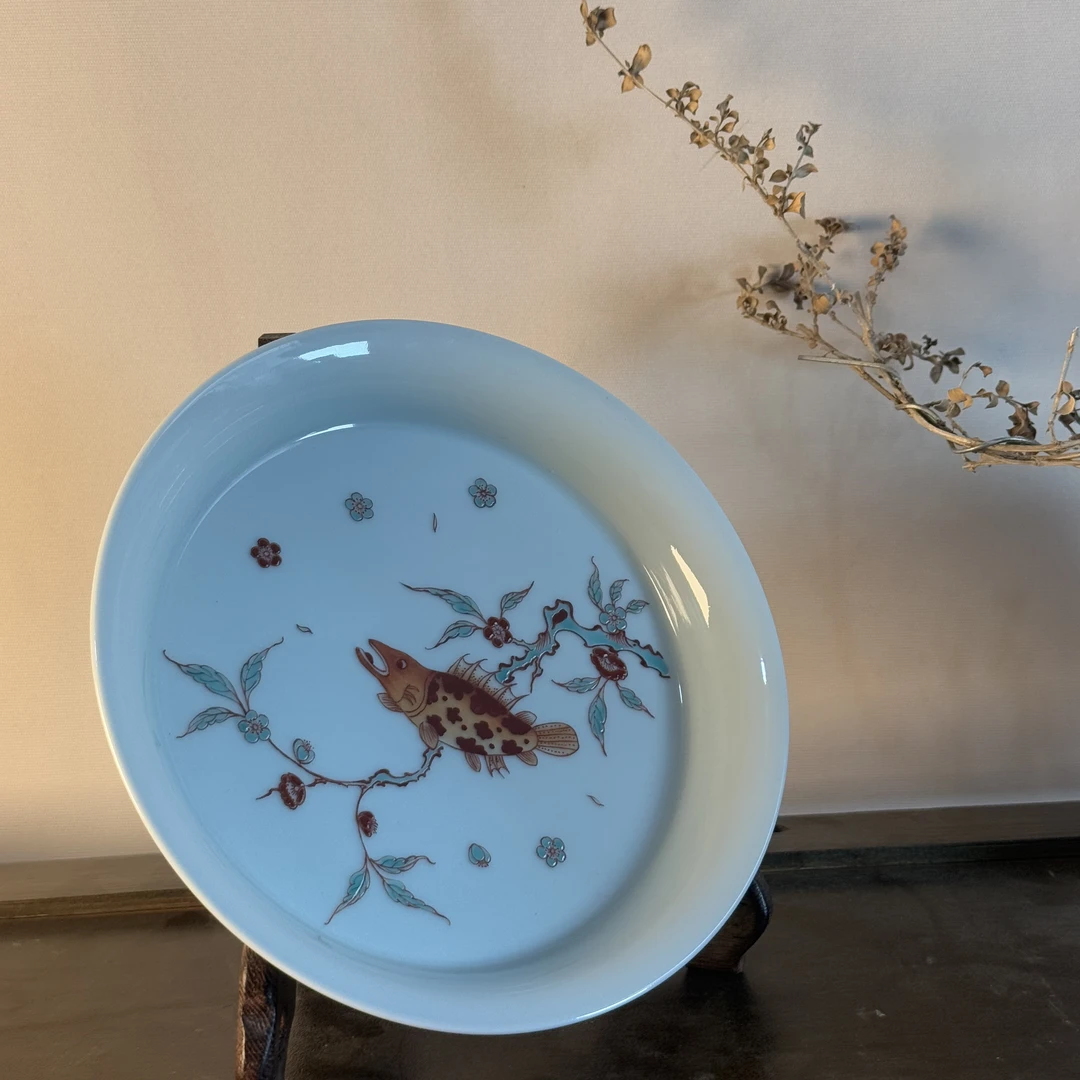 立勤堂 桃花鳜鱼壶承 LQ185