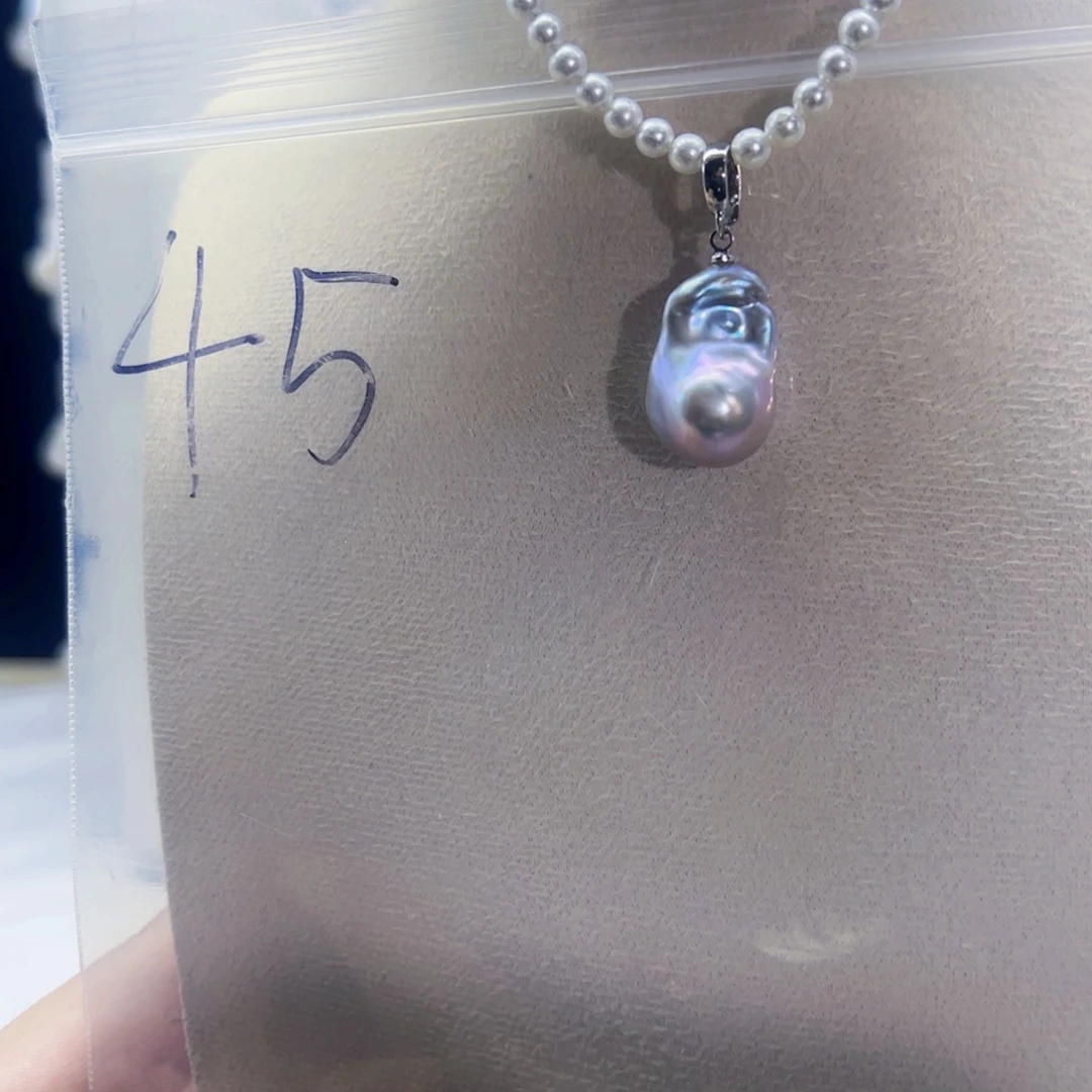 淡水珍珠合金颈饰