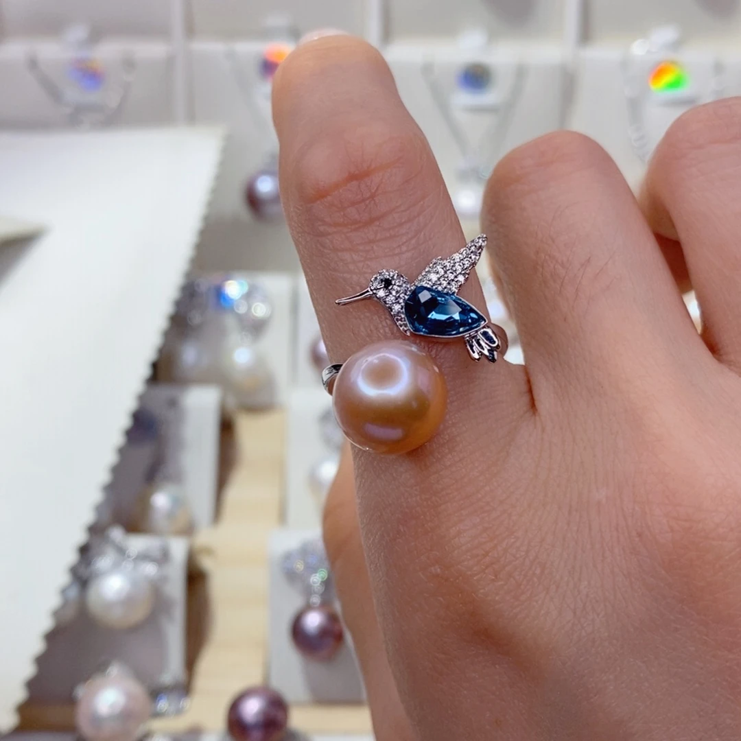 戒指未镶嵌淡水珍珠